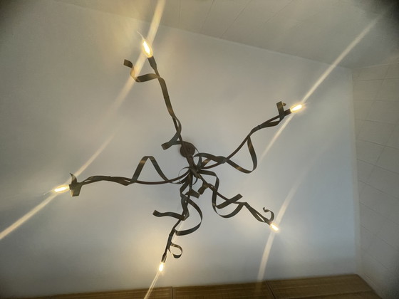 Kroonluchter Jacco Maris 5-armen – Bronze, Metal (photo 2 of 4)