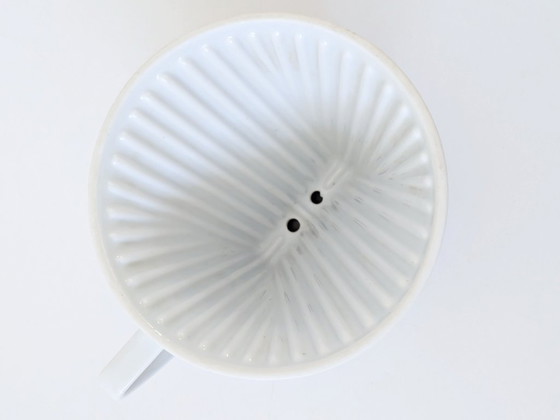Image 1 of 1970s Melitta 102 Porcelain Coffee Filter | Pour Over Dripper, Made in Germany