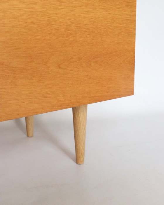 Image 1 of Buffet vintage en chêne, meuble de style danois, style rétro