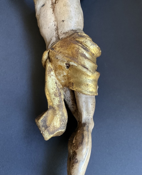 Corpus di Cristo spagnolo in legno policromo del XVIII secolo – Sculture, Wood (photo 7 of 9)