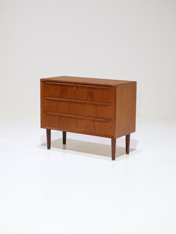 Image 1 of Ladekast teakhout vintage 1960s Deens