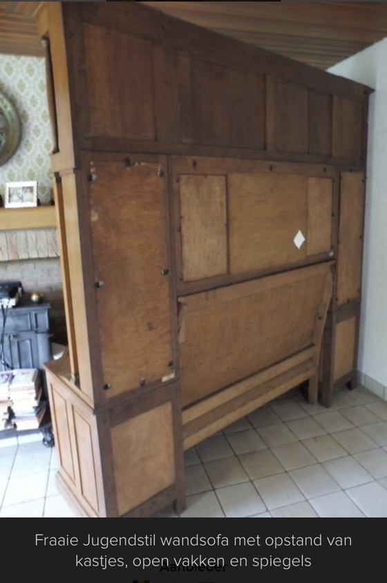 Image 1 of Sillería Art Nouveau / sofá / armario / rincón acogedor