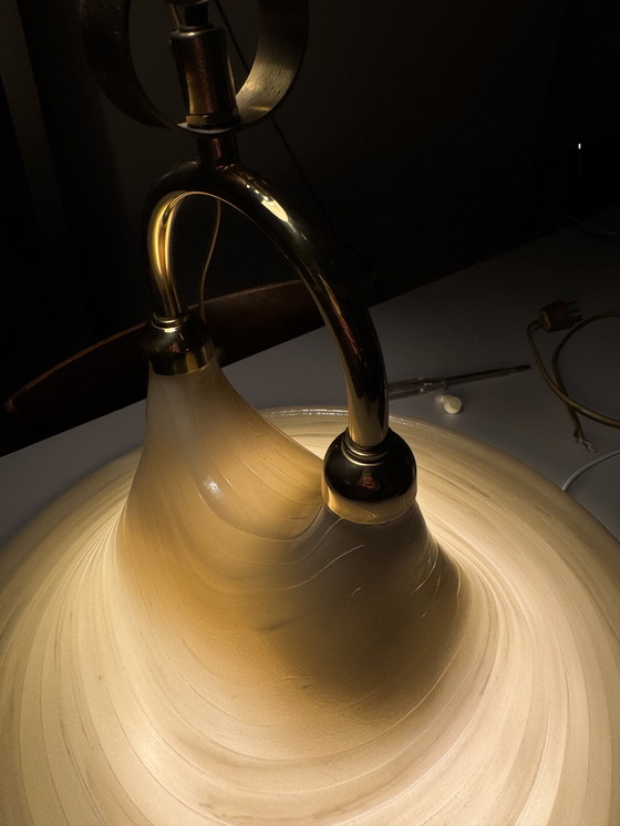 Image 1 of Große Mid-Century Hängeleuchte von Cristtallux Deutschland