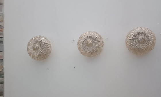 Image 1 of Serie di applique da parete Bubble di Helena Tynell per G. Limburg, anni '70