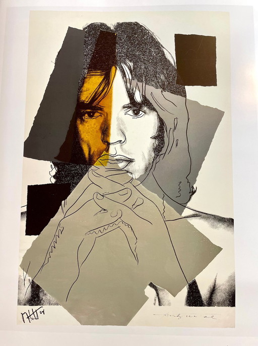 Silkscreen - Mick Jagger [1975] - Andy Warhol - Pop Art