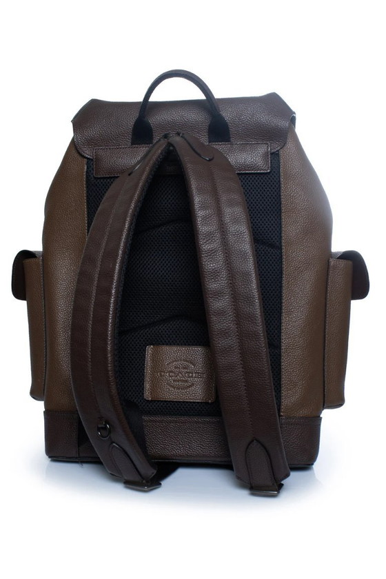 Image 1 of Coach, Lederrucksack mit Schnallen