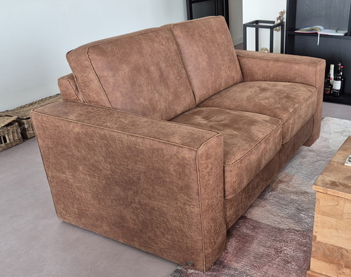 Canapé en cuir 2 et 2 places et demie