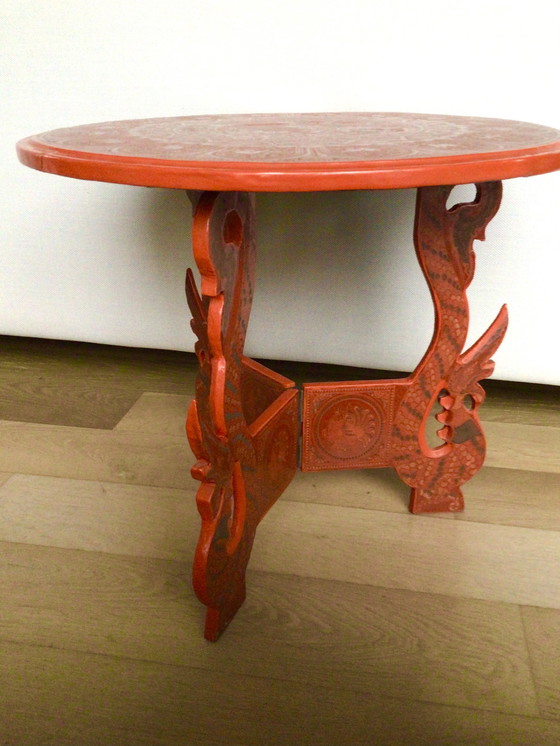 Image 1 of Tavolo laccato birmano