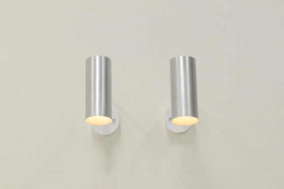 Image 1 of Juego de 2 apliques de pared Raak Amsterdam Spot, década de 1960, Países Bajos