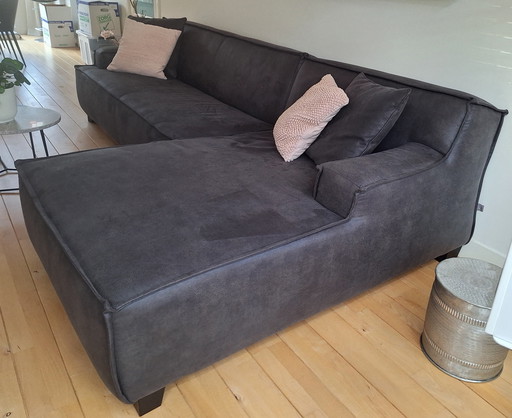 Clipper modular sofa anthracite grey - 2.5-seater + long chair