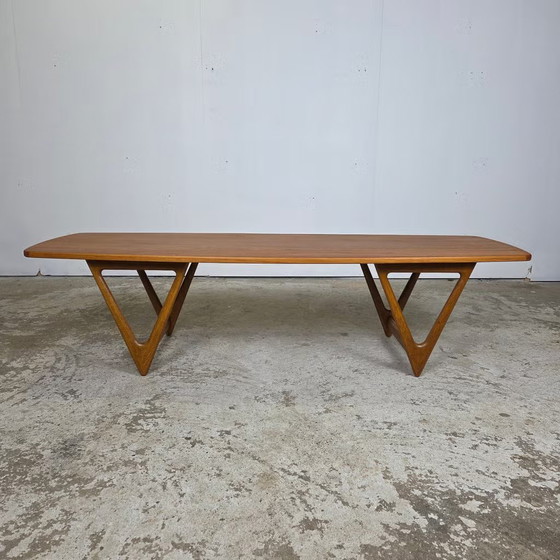 Kurt Østervig, Jason Danmark Surfboard Coffee Table Danish – Wood, Vintage (photo 12 of 18)