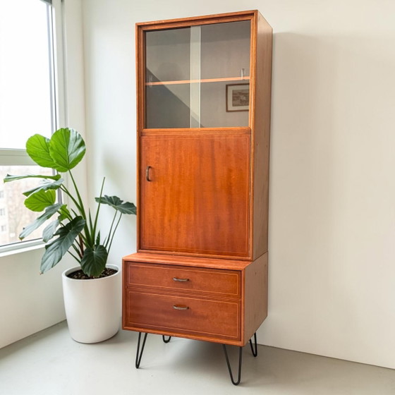 Image 1 of Cassettiera vintage Kempkes con mobile a muro