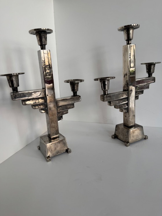 Image 1 of Candelabros Art Déco