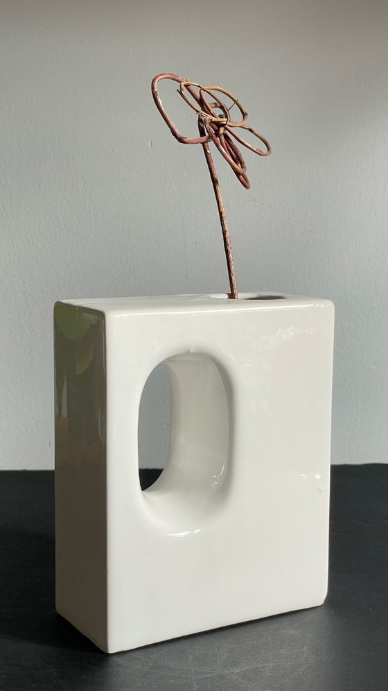 Image 1 of 1980s Ceramic Design Vase