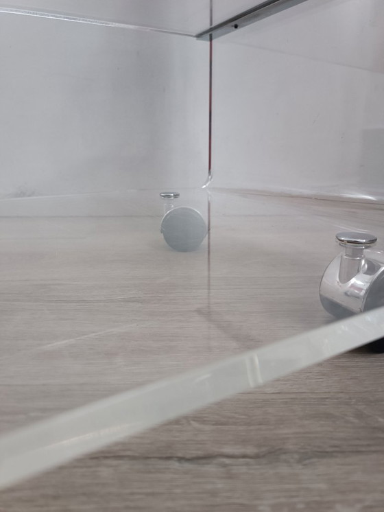 Image 1 of Table on casters by David Lange for Les invisibles du marais, 1970s