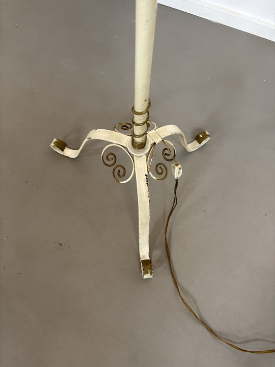 Image 1 of Vintage Art Nouveau Staande Lamp France