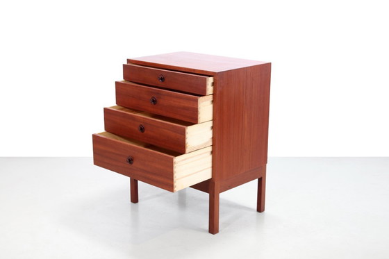 Image 1 of Teak chest of drawers by Borge Mogensen for Karl Andersson and Son