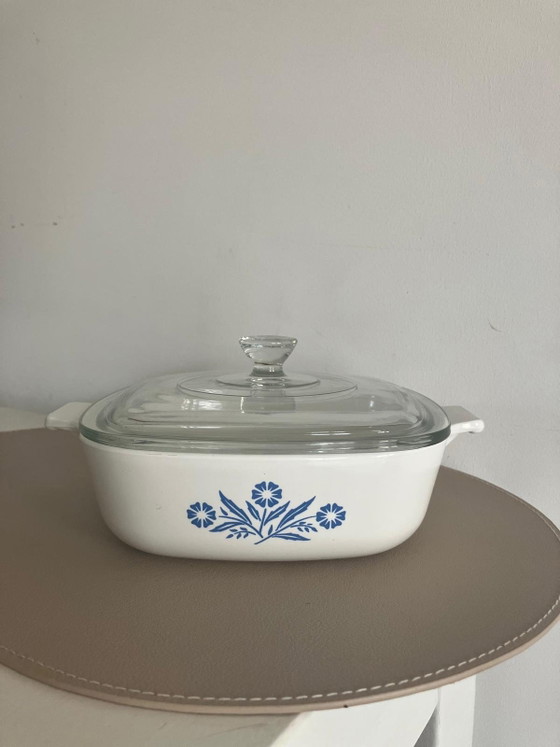 Vintage Cornflower Oven Dishes - Two Pieces – Pyroflam, Crockery, Ceramic, Glass (photo 4 of 15)