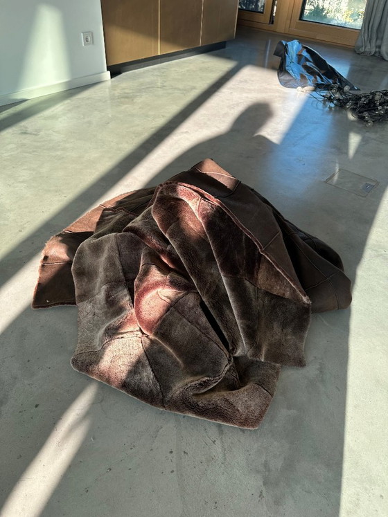 Copriletto in plaid di agnello – Accessori per camera da letto, Leather (photo 5 of 5)