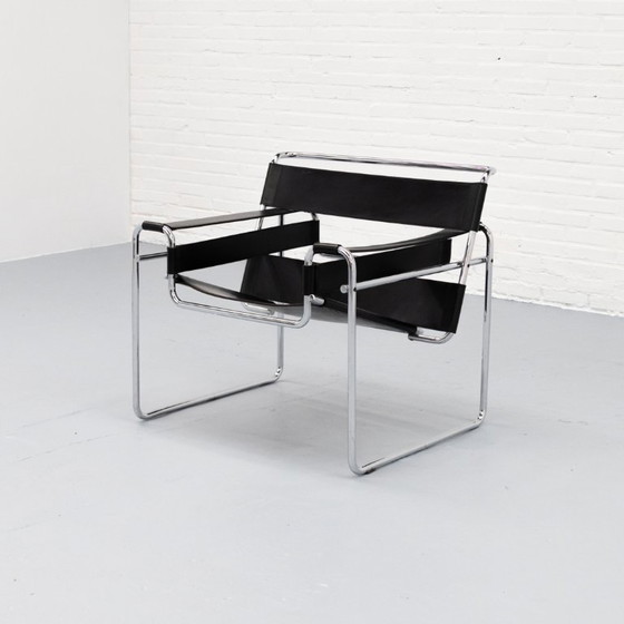 Image 1 of Marcel Breuer Wassily Sillón Knoll Años 80