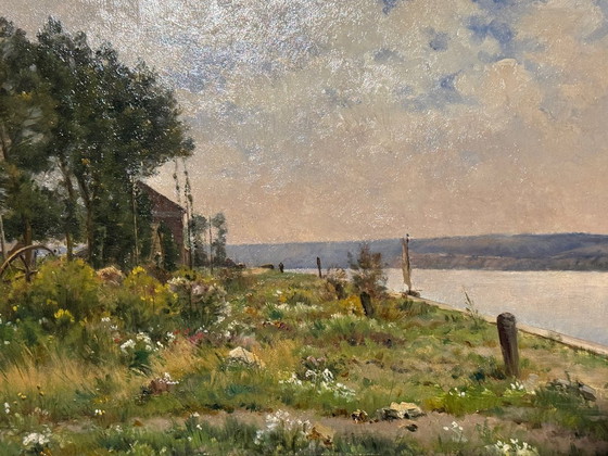 Image 1 of Mario Carl-Rosa (1853-1913) - 19th century oil painting