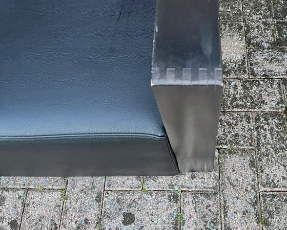Fauteuils design Mobitec – Ensemble complet de 3 – dont 1 neuf – Leather (photo 9 of 10)