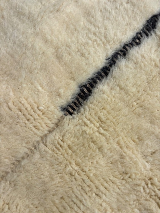 Moroccan Beni Ourain Wool Rug 200x250 Cm – Large Berber Rug – Handmade Berber Wool Rug – Rugs & carpets (photo 8 of 12)