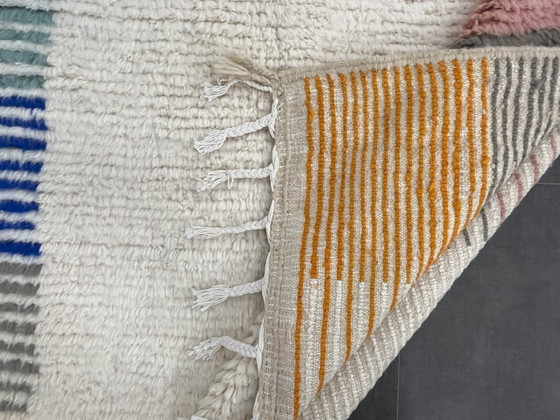 Image 1 of Berber Rug - 296 cm x 206 cm - colored Wool