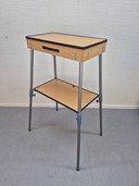 Plant table (Karba film projector table) Vintage side table