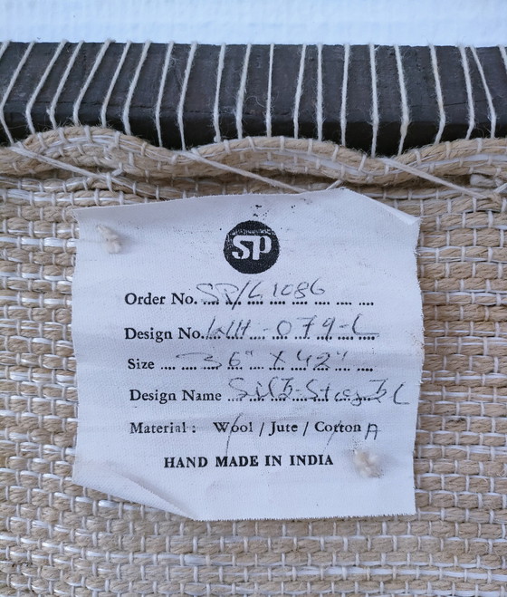 Image 1 of tapisserie oiseau feuillages estampillée années 70