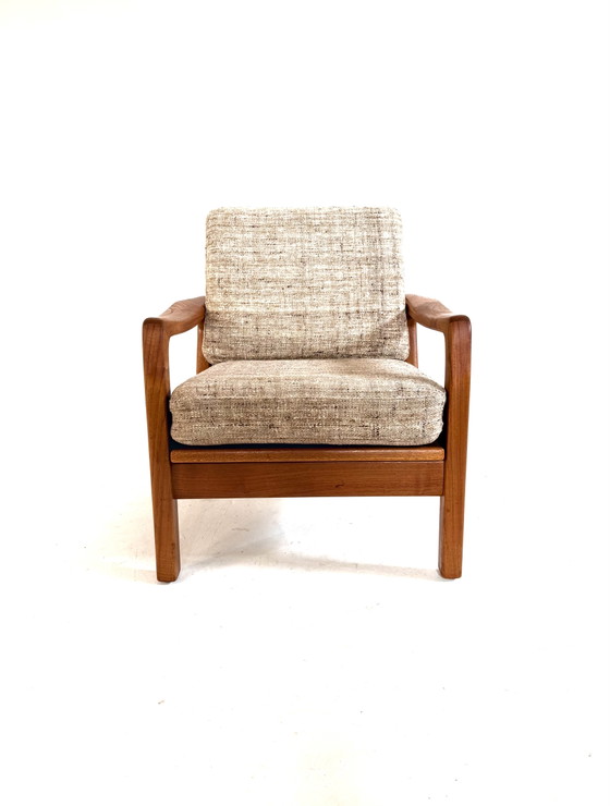 Poltrona vintage danese in teak, Juul Kristensen '70 – Poltrone, Wood, Metal (photo 2 of 9)