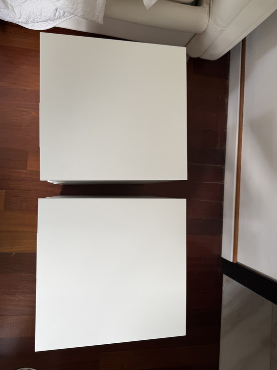 Image 1 of Ikea Brimnes witte nachtkastjes (2x)