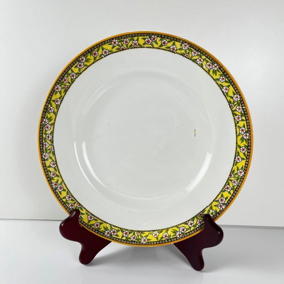 Image 1 of Satz von 6 eisernen Erdtellern "Yvonne", Orchies, Anfang 20.