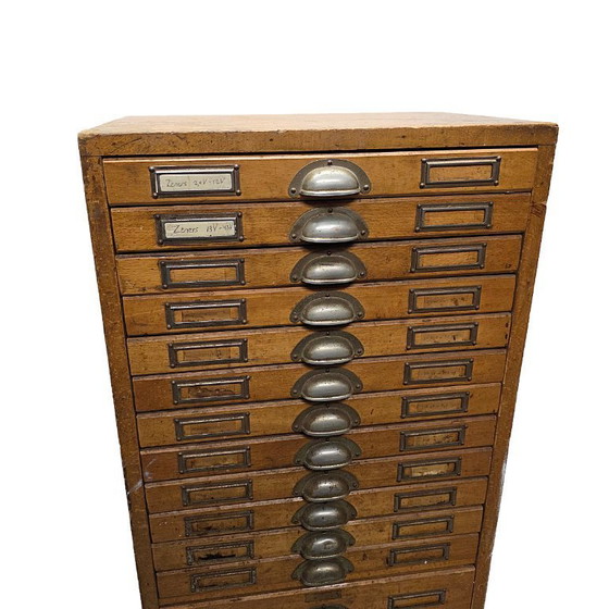 Image 1 of Commode d'atelier allemande ancienne, milieu du XXe siècle