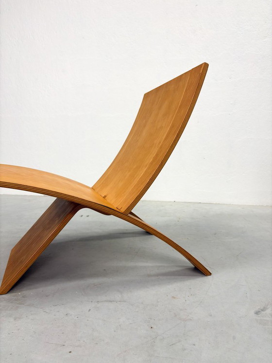 Image 1 of Sedia vintage in Laminex di Jens Nielsen per Westnofa