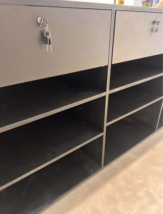 Image 1 of Unique designer brass shop counter