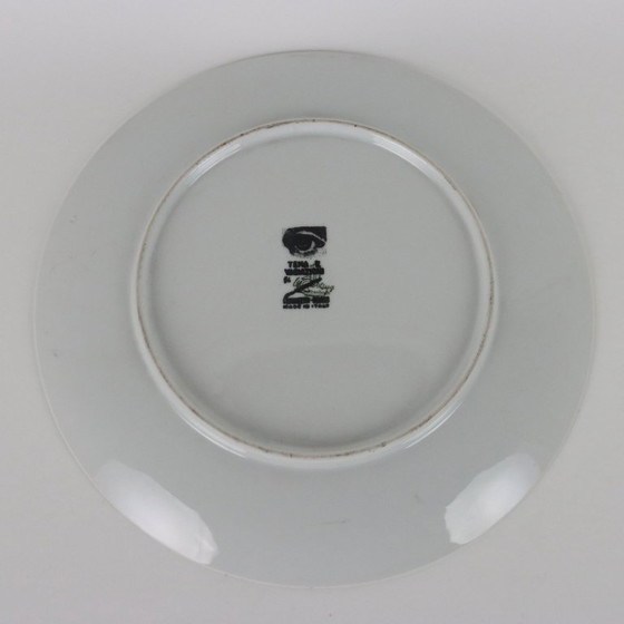 Image 1 of Assiette Piero Fornasetti de la série Thème et Variations