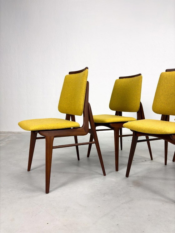 Image 1 of Set di sedie da pranzo in stile metà secolo di AwA