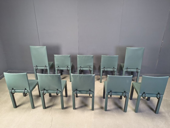 Image 1 of Sedie da pranzo Arcadia di Paolo Piva per B&B Italia set da 10