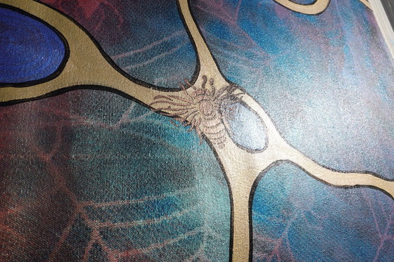 Image 1 of Pearl Abstract A1427 - original painting 210cm