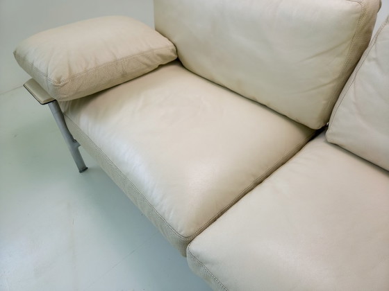 Diesis Sofa für B&B Italia, von Antonio Citterio und Paolo Nava – Leather, Metal, Vintage (photo 5 of 14)
