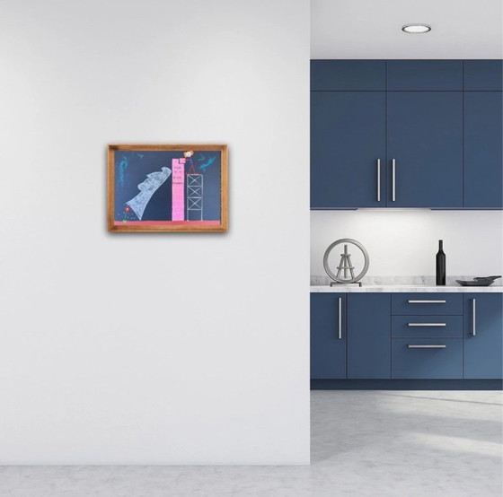 Image 1 of Acryl auf bespanntem Karton 46x33cm.