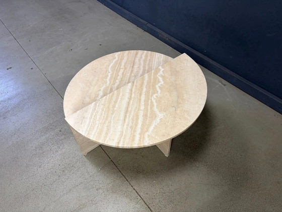 Pair of travertine coffee tables, 1970s – Mid Century Modern (photo 6 of 9)