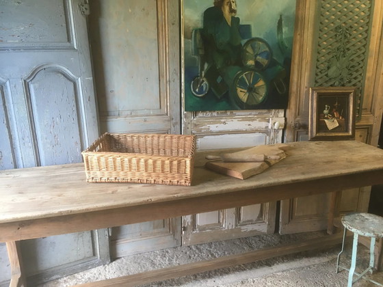 Cesta de panadero de mimbre – Objetos decorativos, Ratán, Vintage (photo 9 of 11)