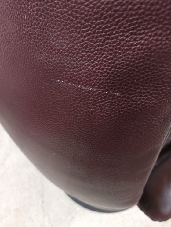 Image 1 of Fauteuil Jori 'Yoga' / Fauteuil pivotant en cuir