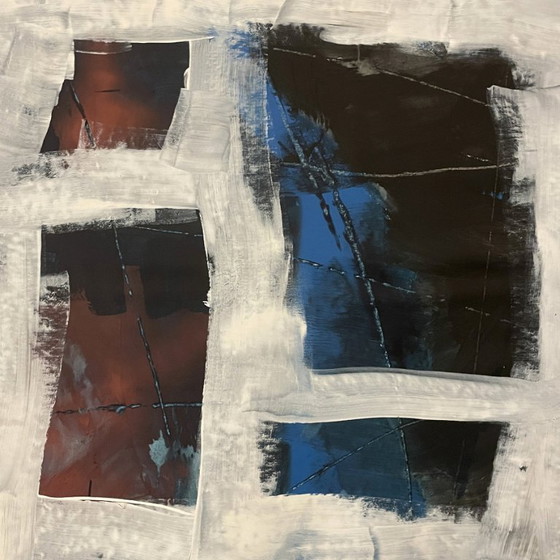 Image 1 of Gemälde • Quadrivium 1439 • XXL-Diptychon • Masaki Kazushi • Abstrakter Expressionismus