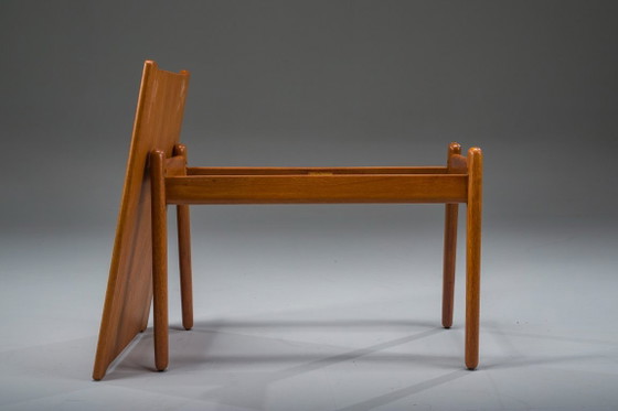 Image 1 of Tavolino in teak di metà secolo, disegnato da Fredrik A. Kayser per Vatne, Norvegia, anni '60.