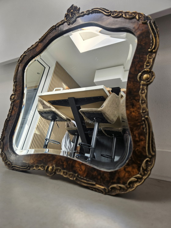 Image 1 of Vintage Barokstijl Spiegel Jaren 40