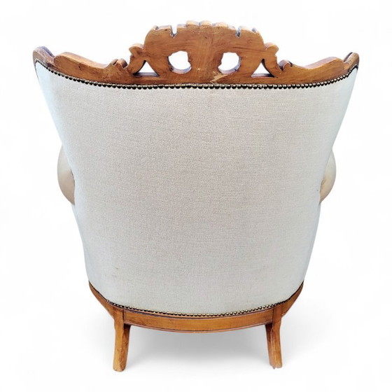 Image 1 of Elegante set da salotto in stile barocco francese