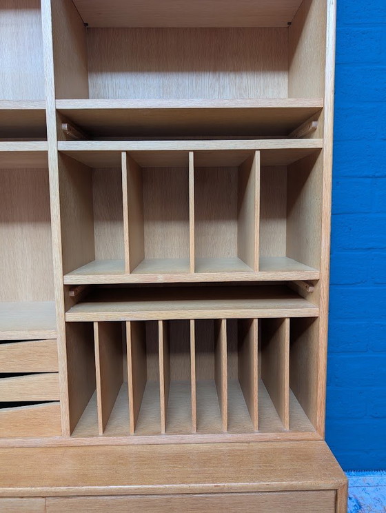 Image 1 of Libreria vintage in rovere / mobile porta dischi, Marian Grabinski per IKEA, anni '60